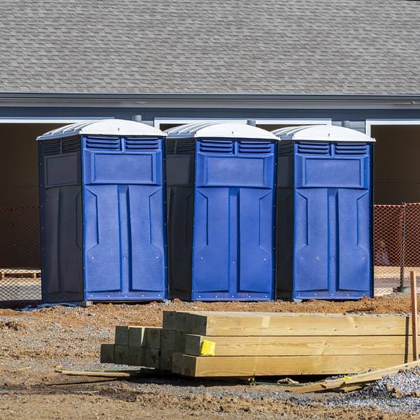 how do you ensure the portable toilets are secure and safe from vandalism during an event in Ballard